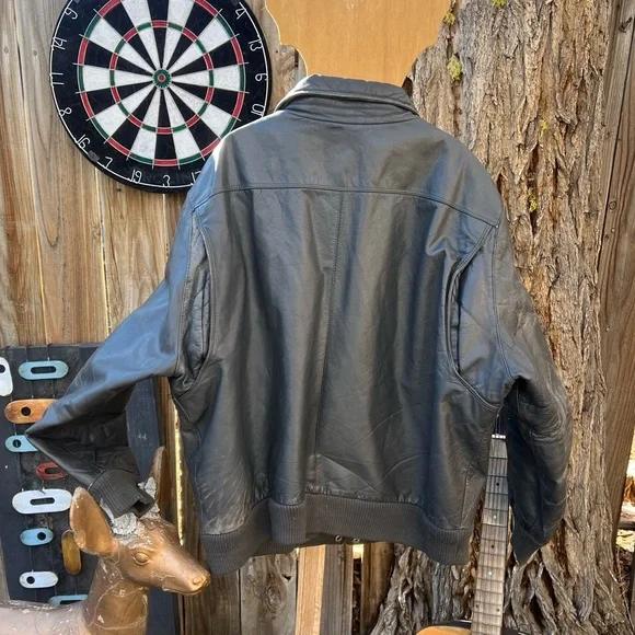 Vintage Members Only leather Jacket